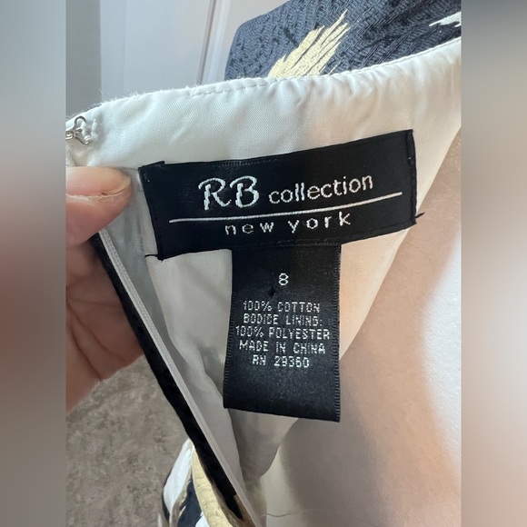 RB Collection Aztec Chevron Sheath Dress, size 8 - Picture 3 of 4